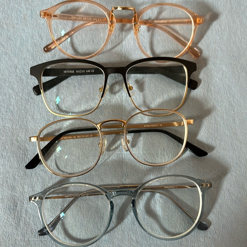 Eye Buy Direct Glasses Lot of 4
